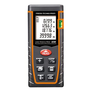 FRIESS Laserdistanzmessgerät 40 m – Präziser Laser-Entfernungsmesser für Profis