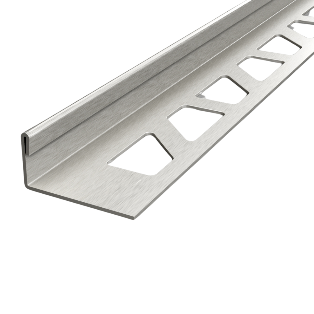 L-Form Außenkantenprofil aus Edelstahl – 250 cm