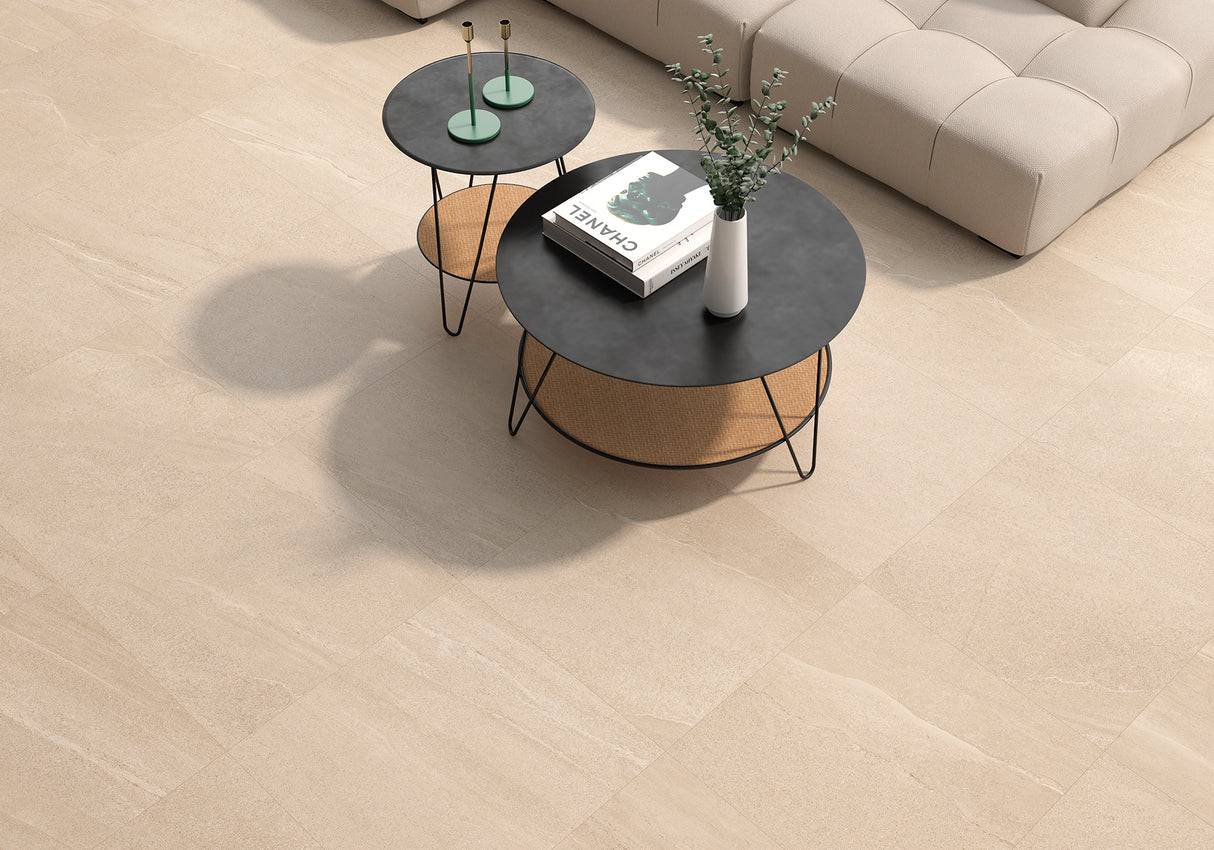 Eddystone Arena Matt 60 x 120 cm Feinsteinzeug Fliese (VPE 1,44 m²)