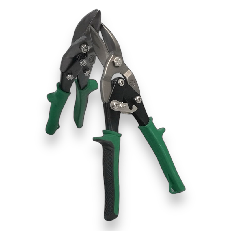 Blechschere gerade schneidend Grün