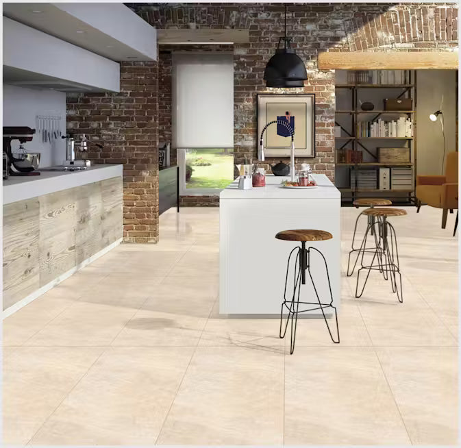 Dyna Silver Poliert 60 x 120 cm Boden- und Wandfliese (VPE 1,44 m²)