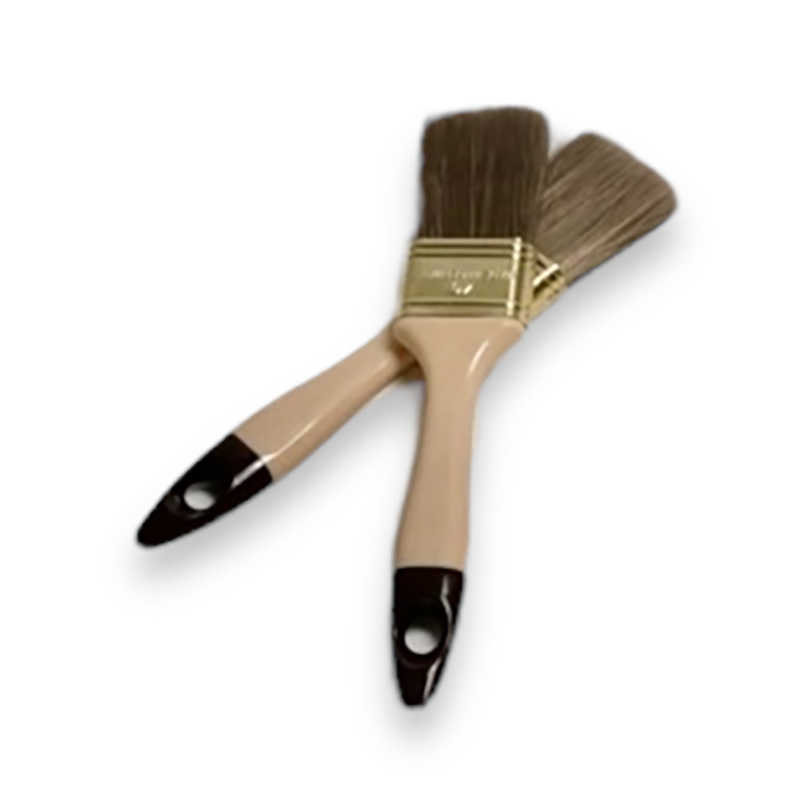 Flachpinsel, braune China Borste