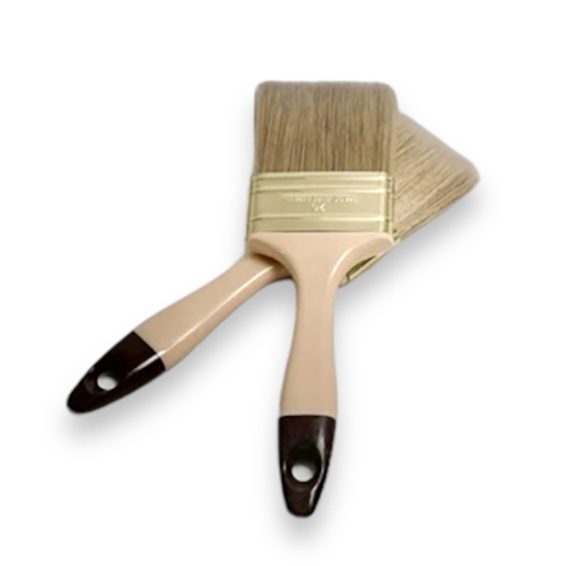 Flachpinsel, braune China Borste