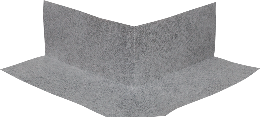 Kiesel Außenecke – Vorgeformte Dichtecke, beidseitig vlieskaschiert für Innen- & Außenbereich
