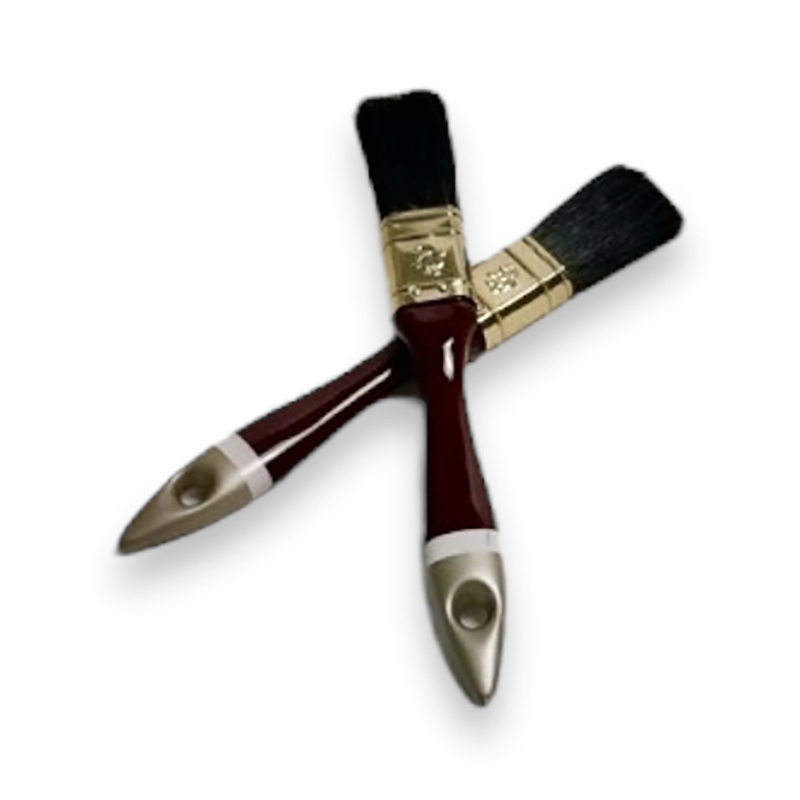 Lackierpinsel schwarze Borstenmischung