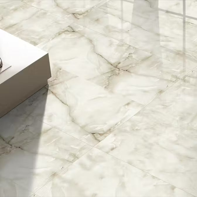 Onyx Sand Poliert 60 x 120 cm Boden- und Wandfliese (VPE 1,44 m²)