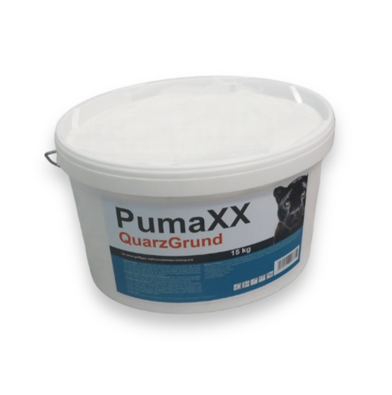 Pumaxx Quarzgrund – Tiefengrund mit Quarzanteil für besseren Halt | Innen & Außen | 15 kg