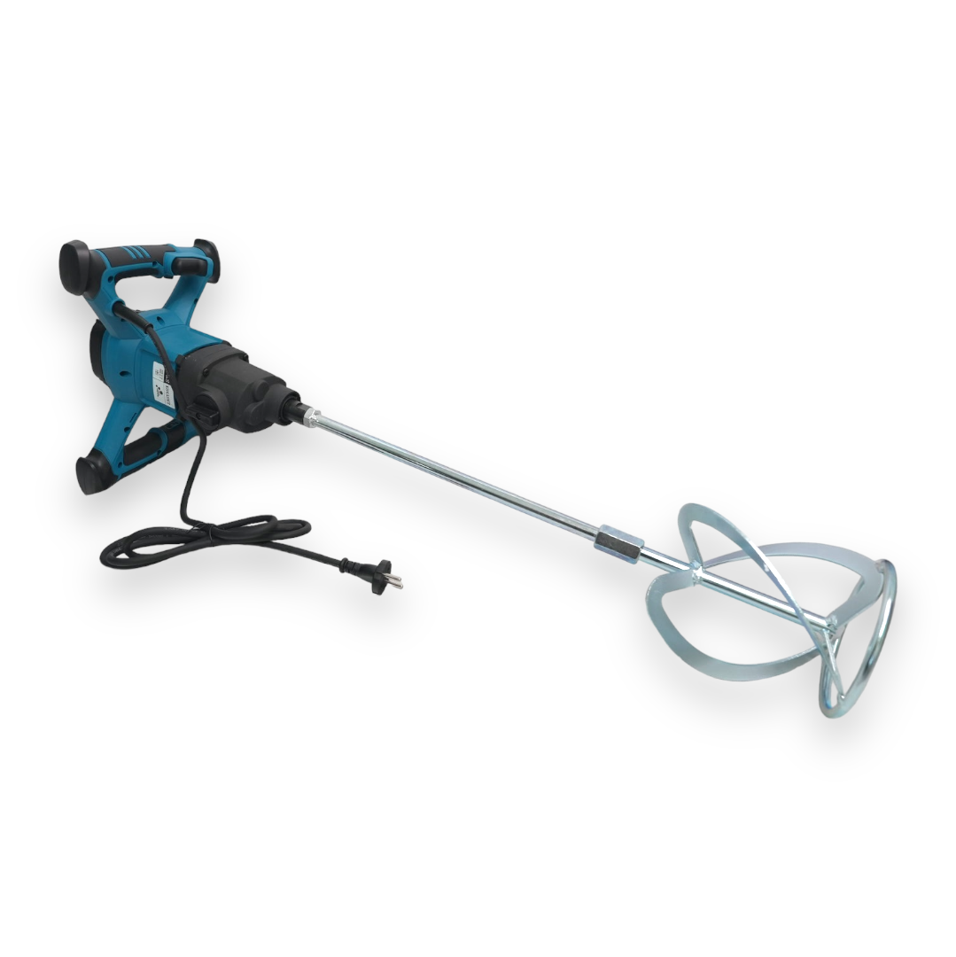 Schuller EASY MIX SX60 – 1600W Elektrischer Mörtel- & Farbmischer mit 2-Gang-Rührwerk