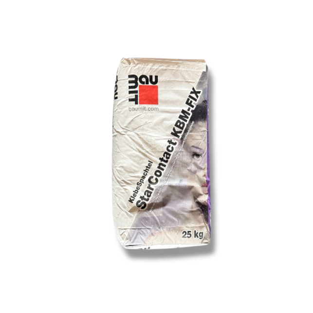 Baumit StarContact KBM-FIX – Naturweißer Klebe- und Armierungsmörtel mit Leichtfüllstoff, 25 kg