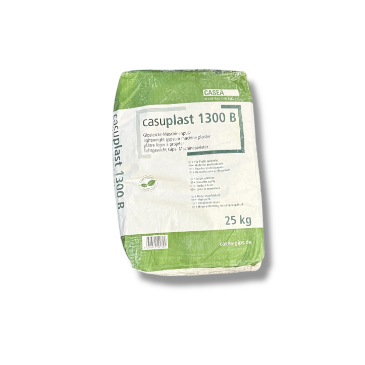 CASEA Casuplast 1300 B – Ergiebiger Gipsleicht-Maschinenputz (25 kg)