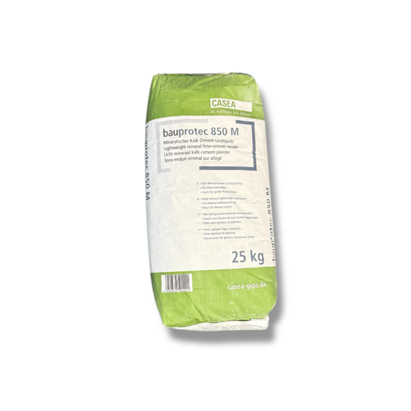 CASEA Bauprotec 850 M – Mineralischer Kalk-Zement-Leichtputz (25 kg)