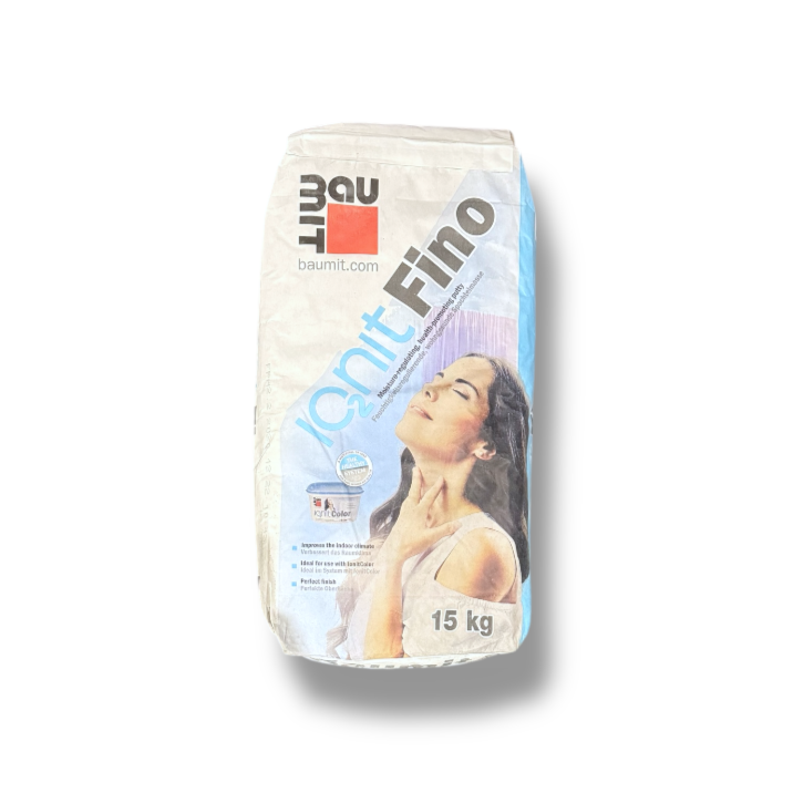 Baumit IonitFino – Feuchtigkeitsregulierende Spachtelmasse für den Innenbereich (15 kg)
