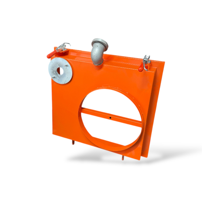 Mischbehälterdeckel für Putzmaschinen