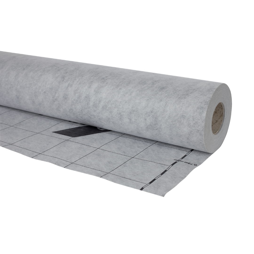Kiesel Dichtbahn – 30 m Rolle | Wasserundurchlässige Abdichtungsbahn für Wand & Boden
