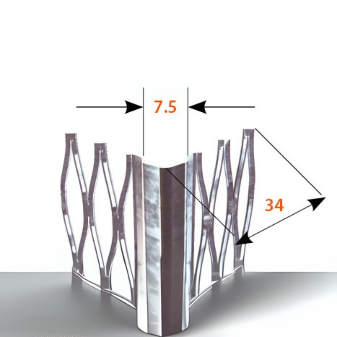 Catnic Innenputzprofil Kantenprofil, scharfkantig (VPE 25 Stück) – Perfekte & präzise Abschlüsse