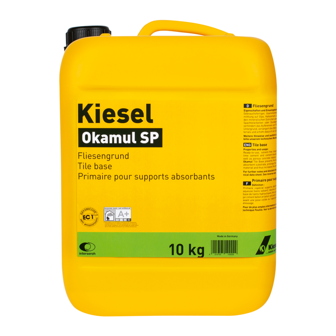 Kiesel Okamul SP Grundierung 10 kg – Optimale Haftgrundierung für Fliesenuntergründe