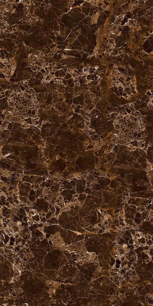 Emperador Bronze hochglanz 60 x 120 cm Boden- und Wandfliese (VPE 1,44 m²)