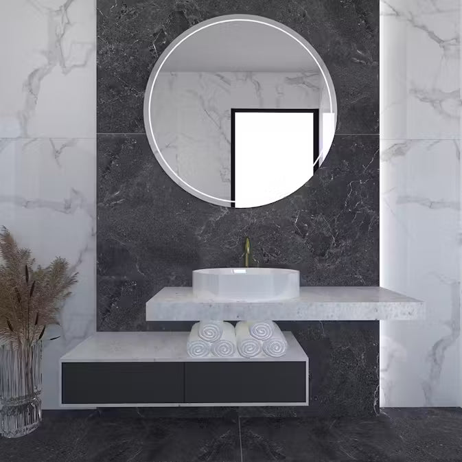 Tivoli Anthracite Matt 60 x 120 cm Boden- und Wandfliese (VPE 1,44 m²)