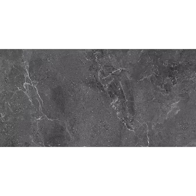 Tivoli Anthracite Matt 60 x 120 cm Boden- und Wandfliese (VPE 1,44 m²)