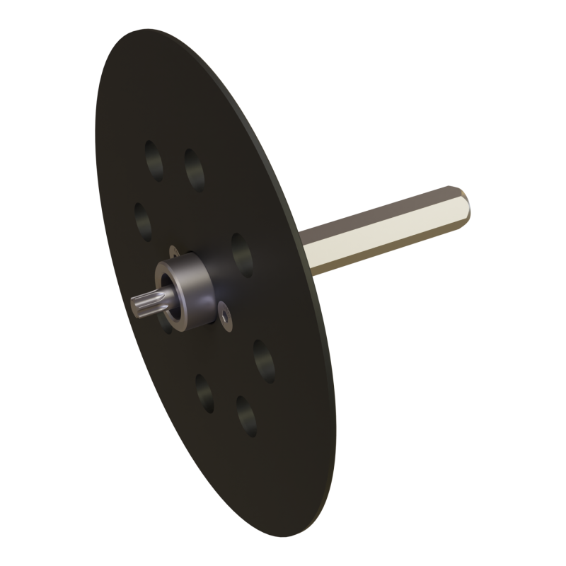 Montagedisk Ø120 mm (T30) – Robuste Dämmstoffhalterung für Bau & Renovierung