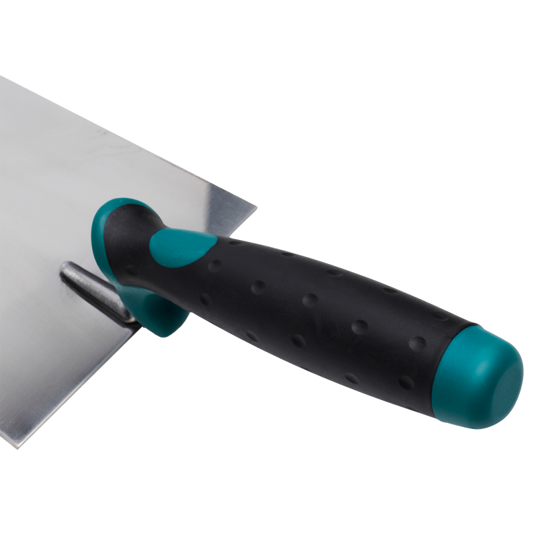 Trapez-Kelle 140 mm – Schmale Edelstahl-Kelle für Verputz-, Spachtel- & Fliesenarbeiten