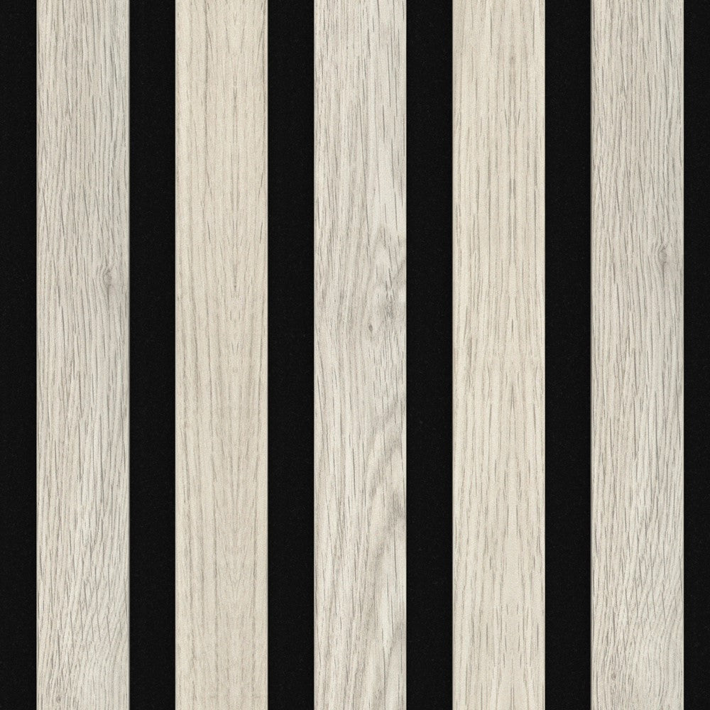 Akustikpaneel Moonlight MDF schwarzer Filz 2750 x 600 x 21 mm