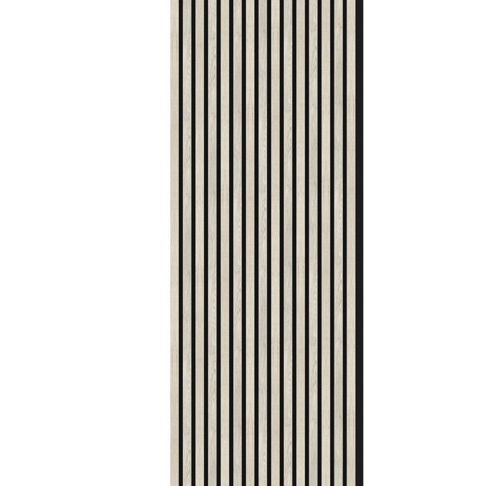 Akustikpaneel Moonlight MDF schwarzer Filz 2750 x 600 x 21 mm