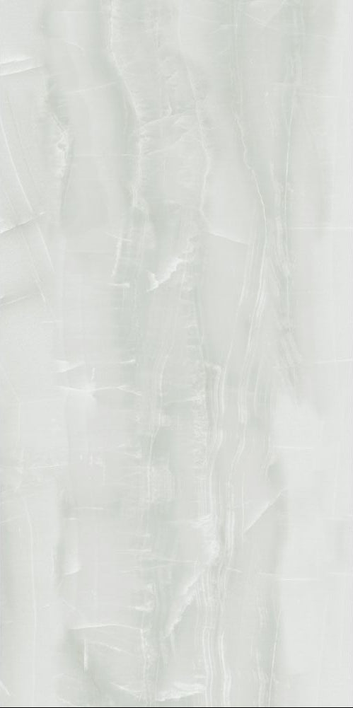 Onyx White Poliert 60 x 120 cm Boden- und Wandfliese (VPE 1,44 m²)