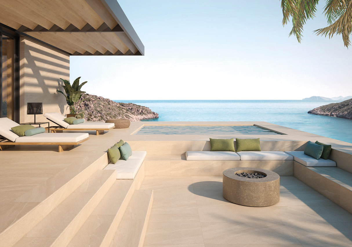 Eddystone Arena Matt 60 x 120 cm Feinsteinzeug Fliese (VPE 1,44 m²)