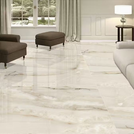 Alabastri Beige Poliert 60 x 120 cm Boden- und Wandfliese (VPE 1,44 m²)