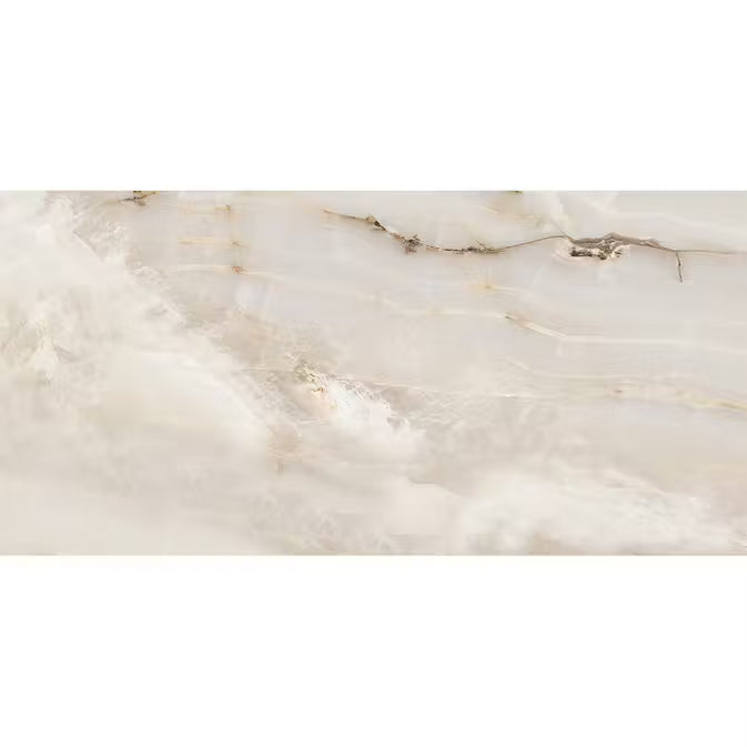 Alabastri Beige Poliert 60 x 120 cm Boden- und Wandfliese (VPE 1,44 m²)
