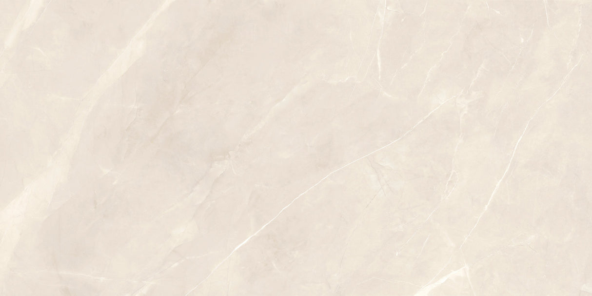 Magda Marfil Poliert 60 x 120 cm Feinsteinzeug Fliese (VPE 1,44 m²)