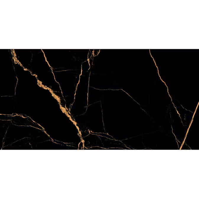 Markinia Gold Hochglanz 60 x 120 cm Boden- und Wandfliese (VPE 1,44 m²)
