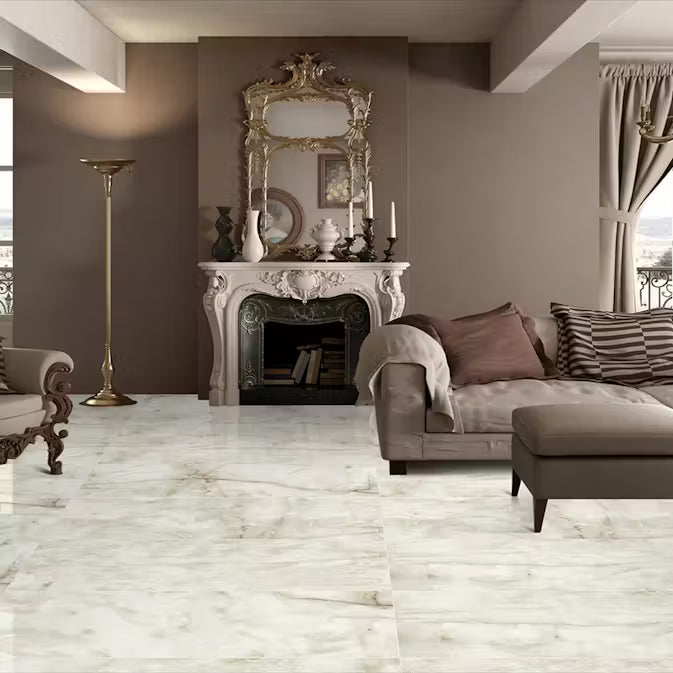 Onyx Sand Poliert 60 x 120 cm Boden- und Wandfliese (VPE 1,44 m²)