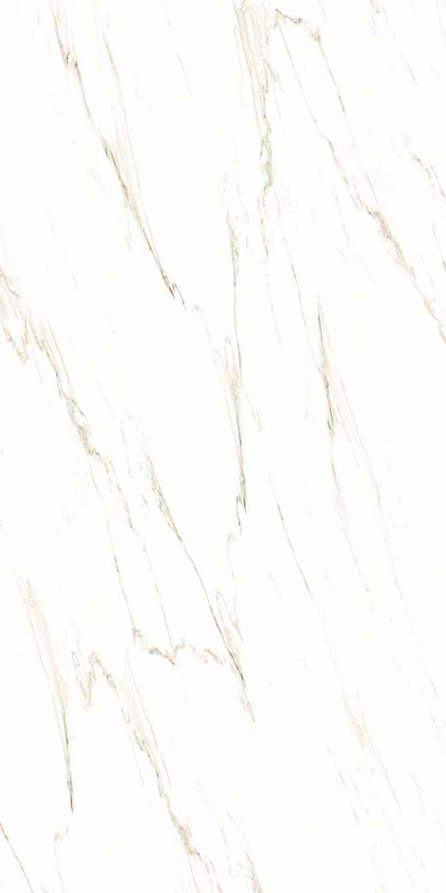 Dalston White Poliert 60 x 120 cm Boden- und Wandfliese (VPE 1,44 m²)