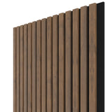 Akustikpaneel Livingstone Tabakeiche MDF schwarzer Filz 2750 x 600 x 21 mm