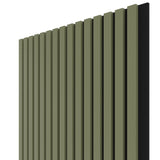 Akustikpaneel Olive MDF schwarzer Filz 2750 x 600 x 21 mm